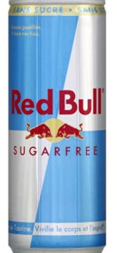 Red Bull Boisson Gazéifiée Sans Sucre À Base De Taurine, 250ml
