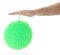 Toi-Toys Pufferball in Grün - Anti-Stressball Kinder Knetball Igelball Wurfspiel Spielbälle Kinder Pufferball mit Fransen Knautschball Stressball für Therapeutische Zwecke - Ca. 18 cm