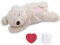 Pet Plush Bear Toy with Heartbeat & Warmer Bag - Dog & Puppy Behavior Aid - Updated