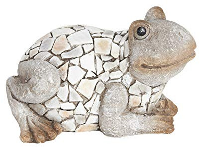 HEITMANN DECO 1983073 Keramikfigur, Keramik, 16 x 14 x 10.5 cm, Frosch