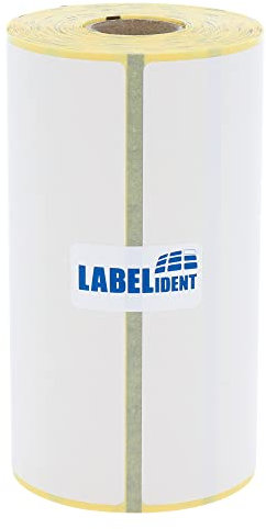 Zebra kompatible Thermoetiketten Eco, Z-Perform 1000D - 101,6 x 50,8 mm - 300 Etiketten für Zebra Drucker auf 19 mm Kern, selbstklebend