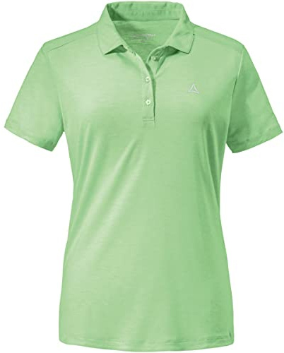 Schöffel Damen Vilan Polohemd, Paradise Green, 50