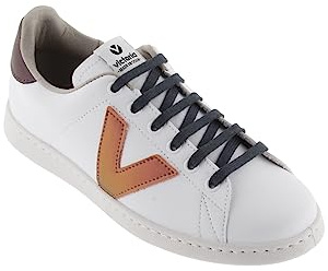 victoria Low-Top Unisex Berlin Ciclista Spaltleder & Kontrast-Teile & Passende Schnürsenkel 1126199 für Erwachsene