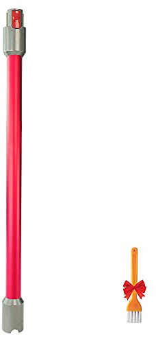 IZSOHHOME Tubo di prolunga di ricambio per aspirapolvere compatibile con Dyson V7 V8 V10 V11 accessori di fissaggio per aspirapolvere (rosso)