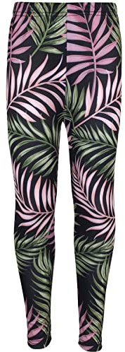 A2Z 4 Kids Girls Legging Trendy Fashion Dance Pant - Legging 256 Tropical 5-6