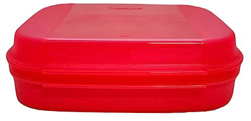 Tupperware Naschkätzchen 1,1 L niedrig lachs flamingo Bellevue Vorratshaltung Vorrat Apollo Brotdose Keksdose Vorratsdose