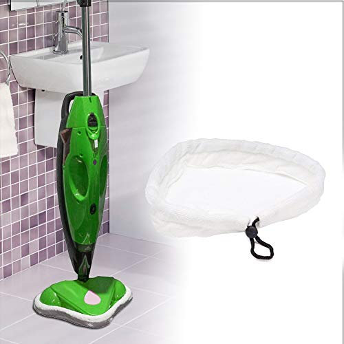 Panni per Scopa X5H2O Triangolari con Microfibra per Parti di Ricambio per Scopa a Vapore in Fibra da 2 Pezzi