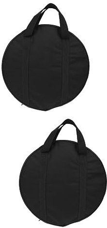 SAFIGLE 2 Stk Gong-Tasche Beckenkoffer Taschen-Organizer-Beutel Gong-Schutztasche aufbewahrungstasche verdickter Gongbeutel Beckenschutztasche 8cm Instrument großer Gong Oxford-Stoff