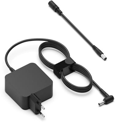 Haiyistar 45W Cargador Portátil para ASUS Vivobook 14 15 17 X553S X540L X556U E410M E406M E203M Zenbook UX303U UX305 UX305F UX410U UX430 UX430U UX301L Notebook Adaptador Charger 4,0 * 1,35mm