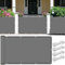 Tenda da Sole Rettangolare 300 x 350 cm Impermeabile, Protezione Antivento 98% Anti UV Vela Ombreggiante Tenda da Sole per Esterno Giardino Terrazza, Grigio Chiaro