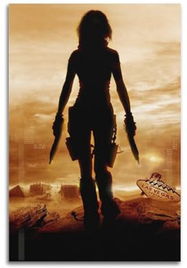 UHHYFVN Poster Resident Evil, Poster, Wandkunst, dekoratives Gemälde, Schlafzimmer, Gemälde, Poster, 40 x 60 cm, ungerahmt, 3 Stück