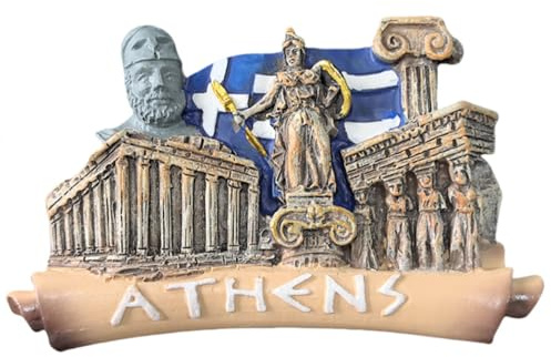Athens Greece Travel Souvenirs 3D Refrigerator Magnet Fridge Decoration Magnets