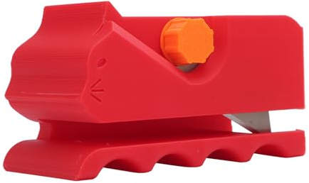 Cortador para rascadores de Gatos, Cortador de cartón para rascadores de Gatos DIY Herramienta Manual para Cortar cartón, máquina para Cortar cartón (Rojo)