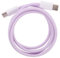 MUCKLILY Cable De Datos Cable Trenzado USB-c a USB Conector Inalámbrico Tipo c USB c Ángulo Recto Púrpura Tipe