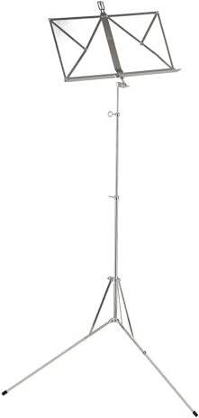 Wittner Notenpult 964a, Höhenverstellbarer Notenständer mit großer Notenauflage, extra lang (110–175 cm), leicht und klappbar, 1,1 kg, Made in Germany
