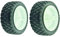 Greenstar Laufrad aus Kunststoff, Nabe versetzt, universal, Länge 38 mm, schwarz, 27909