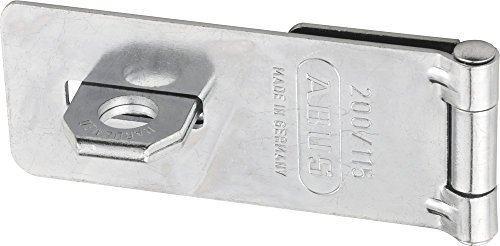 Abus 32118 Porte-cadenas en acier inoxydable 200/115 mm Argent