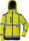 TRIUSO Winter Warnschutzsoftshelljacke in gelb in Größe 5XL