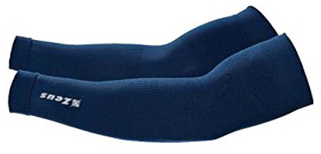 MANICOTTI SPORTIVI ZEUS MANICA BRACCIO PROTEZIONE SPORTIVA PER BASKET VOLLEY TENNIS CICLISMO CALCIO (BLU, S/M)