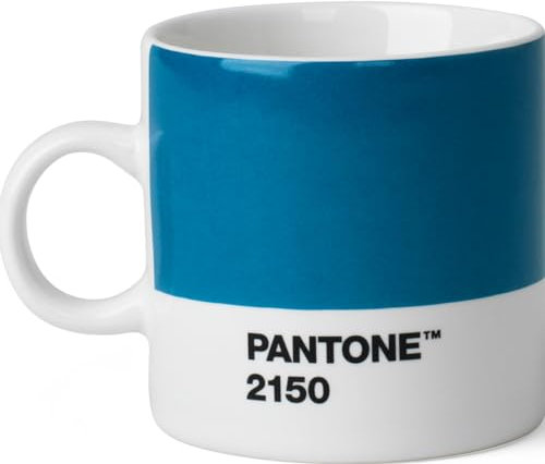 Pantone Espressotasse, Porzellan, Blue 2150, 6.1 x 6.1 x 8.2 cm