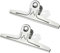 Extra Large Bulldog Clips, Coideal 2 Pack 1 Foot Long Edelstahl Jumbo Giant Binder Clips Papierklemmen Holder für Drawing Board, Art, Lehrer, Home Office School Supplies (Silber, 11 4/5 Zoll)