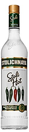 Stolichnaya Stoli Hot Jalapeno Flavored Premium Vodka 0,7l 700ml (37,5% Vol) -[Enthält Sulfite]