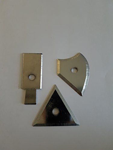 3 Ersatz - Klingen für Universalschaber