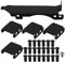 Black Three Fan Rack Mount PCI Slot Cover Bracket 80mm/90mm PC Video Card Cooling Fan