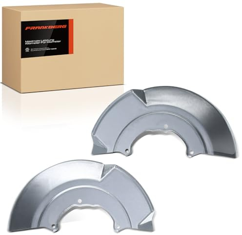 Frankberg 2x Déflecteur Disque de Frein Avant Gauche et Droite Compatible avec Transporter IV Bus 70B 70C 70J 70K 7DB 7DC 7DJ 7DK Transporter IV Remorque 70E 70M 7DE 7DL Remplacer# 7D0407343B