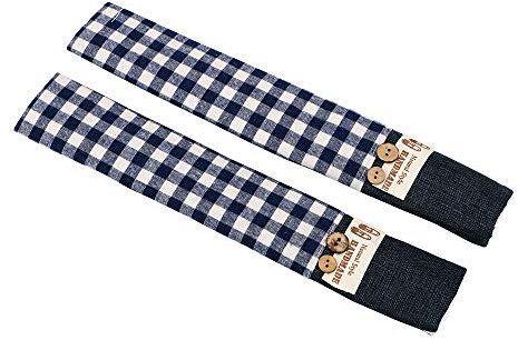 iTimo Refrigerator Door Knob Cover, Oven Door Handle Cover, Anti Skid, Cotton, Set of 2