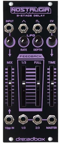 Dreadbox Nostalgia Black Light - Effekt Modular Synthesizer
