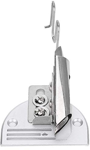 Fdit Carpeta de Costura para pie móvil, máquina de Coser Industrial Entrada de Puntada de Pespunte de una Sola Aguja Accesorios de Costura de 26 mm