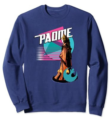 Star Wars Padme Retro Rebel Logo Poster Sweatshirt