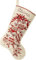 Bucilla, Klassische Weihnachtsstrumpf-Set, 45,7 cm, Filzapplikation, perfekt für DIY-Nadelspitzen-Kunst und Handwerk, 89532E
