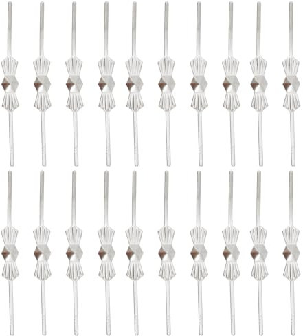 OSALADI 200 Conectores De Cristal Para Lámparas De Araña Accesorios De Metal Para Iluminación Colgante Clips De Unión Reutilizables Para Decoración De Hogar Y Oficina