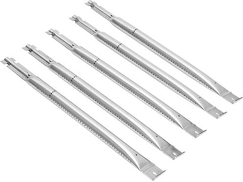 43,2 x 2,5 cm Grillrohrbrenner für Küchenhelfer, Ersatz 720-0954 720-0954A 730-0954A 720-0856V 720-0893 720-0893D 720-0893G 860-0003 870-: 0003, für KitchenAid Grillteile, Edelstahl, 5 Stück