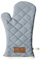 Samuel Lamont Oven Gauntlet Gloves - Premium Heat-Resistant Canvas Oven Gloves for Baking and Cooking | Grey | One Size