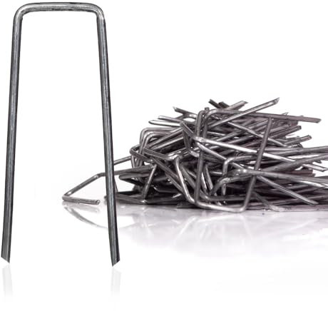 Talvani Premium Römerhaften - Krampen für Kränze und Floristikbedarf - 10mm x 30mm - (Römerhaften | 10 mm x 30 mm | 100 Stück)