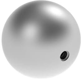 Sellon24® Edelstahl Hohlkugel ∅97 mm inkl. M10 Gewinde Kugel Endkappe Zierkugel Knopf Edelstahlkugel Stab als Zierelemente für Geländer Zaun Treppengeländer Stabkugel V2A 0220-100