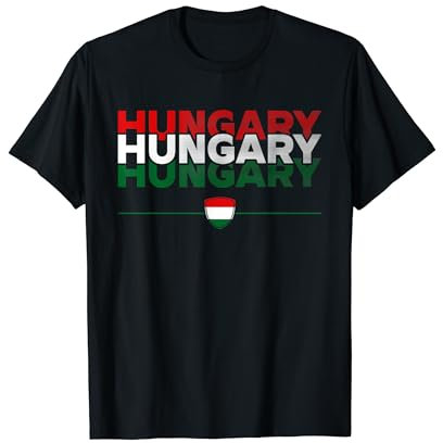 Ungarn Geschenk für Hungary Fußball Soccer Europa T-Shirt