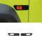 GMDUHK ABS Blinker Seitenleuchte Abdeckung Dekorative Verkleidung für Suzuki Jimny JB64 JB74 2019-2024 (Stil A)