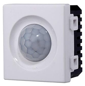 Sensore di movimento infrarossi PIR 2P compatibile Bticino Matix colore bianco