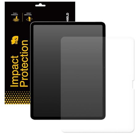 RhinoShield Displayschutz kompatibel mit [iPad M2 / M3-13 Zoll] | Aufprallschutz - Dispersionstechnologie - Resistent gegen Fingerabdrücke und Kratzer