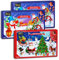 3 er Set Adventskalender mit je 200g Schokolade Schoko Kalender Milchschokolade Weihnachtskalender 3 x 200 g zum Schäppchenpreis!!!!!