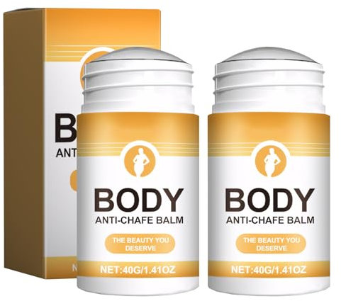 2 Stück Anti-Wundreib-Stick Anti Chafing Stick,Summer Saver Reduziert Reibungen und Hautreizungen für Oberschenkel Schultern Brust und Füße vor Wundreibung und Blasen
