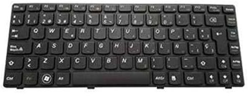fqparts Replacement Laptop Keyboard For Lenovo For Chromebook C330 Black UK Edition