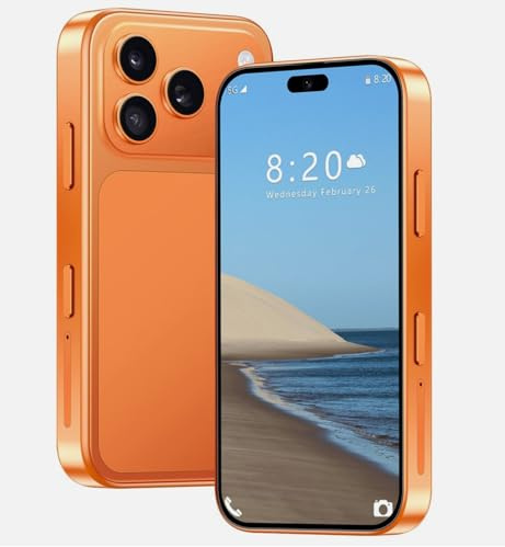 BAIR XS Mini 17 Pro Max Unlocked Smartphone, 5G Dual SIM, 512GB, 3GB RAM, 32GB ROM, 3000mAh Battery, Snapdragon 8 Gen2 Processor
