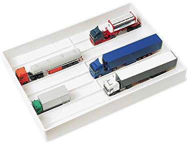 herpa 029384 - Sammelbox für LKW und Zugmaschinen, Weiß