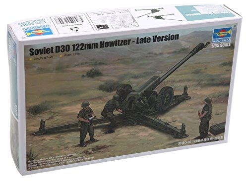 Trumpeter 02329 Modellbausatz Soviet D30 122mm Howitzer-Late Version