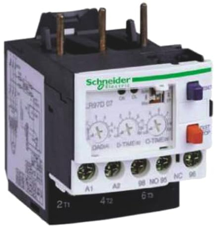 Schneider Electric TeSys LR97 D Überlastrelais 55 W 1 Schließer, 1 Öffner / 7 A, 64.5mm x 45mm